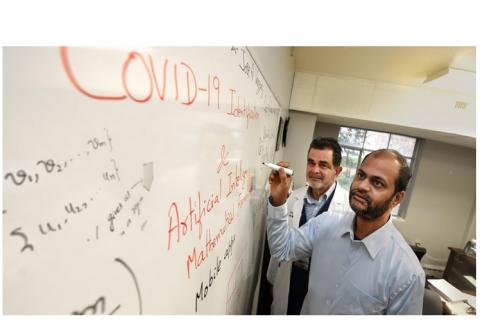 Dr Arni S.R. Srinivasa Rao, directeur du Laboratoire de modélisation des maladies infectieuses de l'Université Augusta.