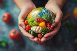 Ici, c’est un type de régime végétarien, le « régime planétaire EAT-Lancet » qui permet une réduction importante du risque de maladie rénale chronique (Visuel Adobe Stock 922888508).