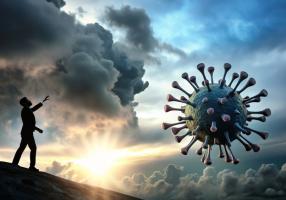 Ushikuvirus, ce virus géant qui vient d’être découvert pourrait avoir joué un rôle déterminant dans l’évolution des cellules complexes (Visuel Adobe Stock 981598983) Ushikuvirus, ce virus géant qui vient d’être découvert pourrait avoir joué un rôle déterminant dans l’évolution des cellules complexes (Visuel Adobe Stock 981598983)