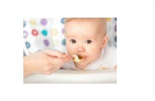 Les recommandations sur le moment optimal d’introduction dans l’alimentation du nourrisson des aliments complémentaires au lait maternel ou aux préparations fixent l'âge de 6 mois environ Les recommandations sur le moment optimal d’introduction dans l’alimentation du nourrisson des aliments complémentaires au lait maternel ou aux préparations fixent l'âge de 6 mois environ