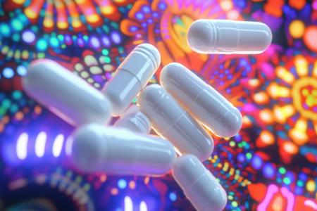 Des études de plus en plus nombreuses illustrent le potentiel de certaines substances psychédéliques en santé mentale, annonçant un changement de paradigme dans les traitements, en particulier des troubles anxieux et de la dépression mais aussi d’autres troubles mentaux comme le SSPT (Visuel Adobe Stock 1442300863)