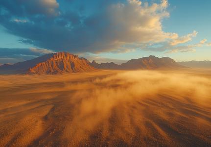 Le biofilm ou cet état de communauté multicellulaire complexe et symbiotique via lequel les bactéries survivent aux antimicrobiens, joue ce même rôle de protection en cas de …tempête de poussière (Visuel Adobe Stock 1517139608)