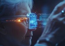 Cet implant sous-rétinien combiné à des lunettes de réalité augmentée promet de restaurer partiellement la vision chez les patients atteints de Dégénérescence maculaire liée à l'âge (DMLA) (Visuel Adobe Stock 1188846489) Cet implant sous-rétinien combiné à des lunettes de réalité augmentée promet de restaurer partiellement la vision chez les patients atteints de Dégénérescence maculaire liée à l'âge (DMLA) (Visuel Adobe Stock 1188846489)