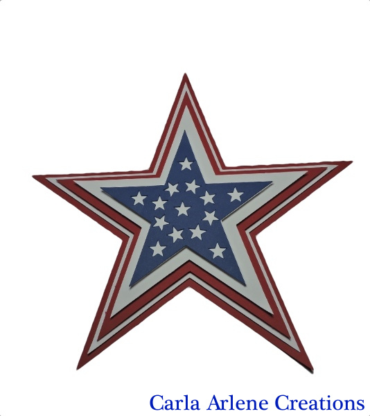 flag star mandala