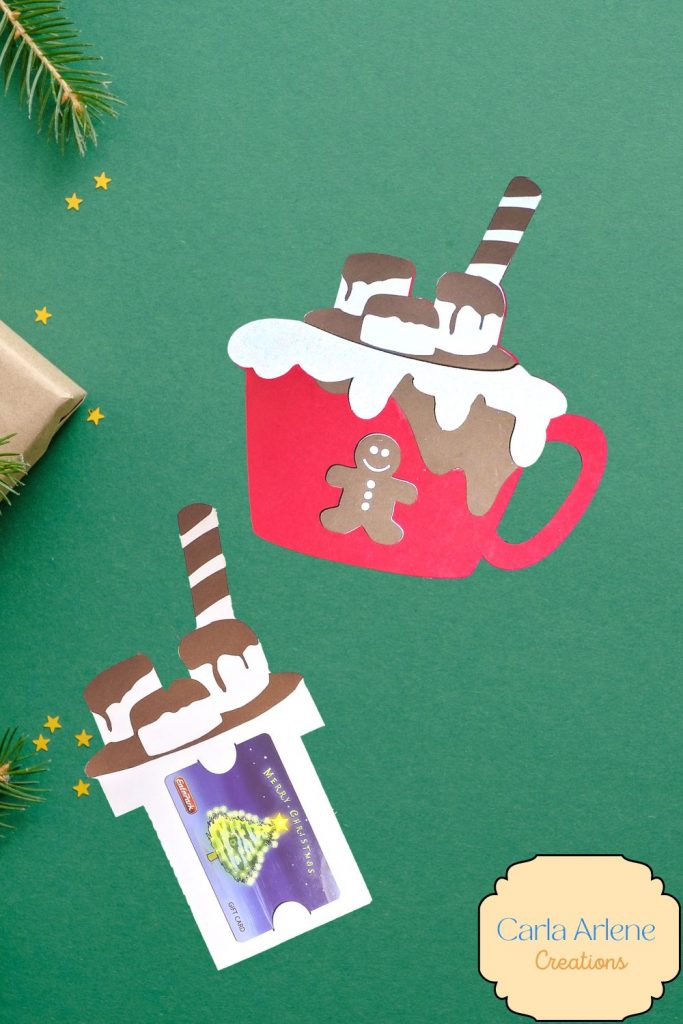 hot chocolate gift card holder pinterest pin