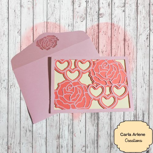 Hearts and Roses Card