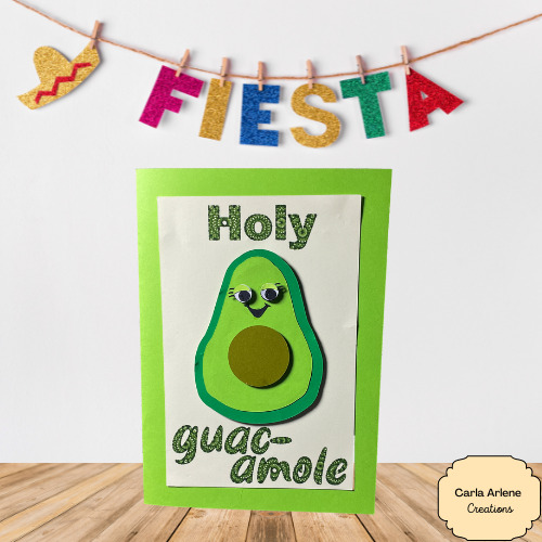 holy guacamole card