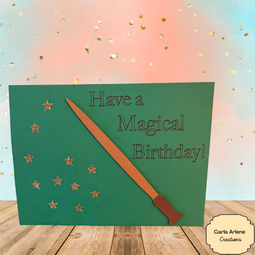 Magical Birthday Card SVG