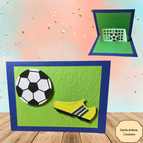 Soccer Popup Card